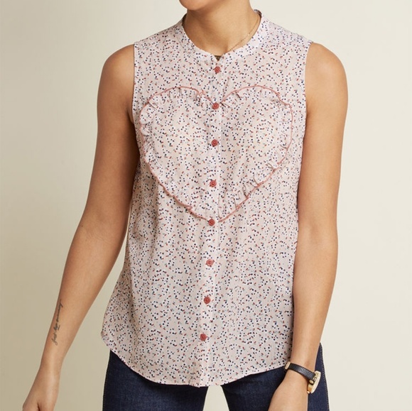 Modcloth Tops - NWT RARE Modcloth Heart Top